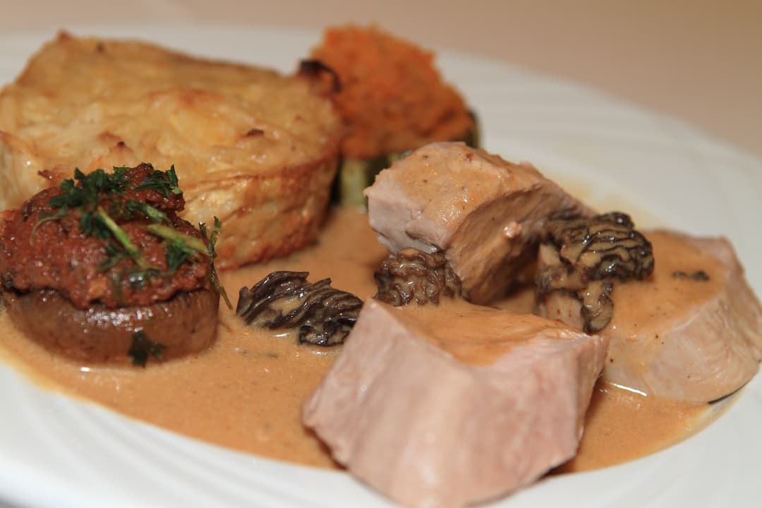 Filet mignon morilles