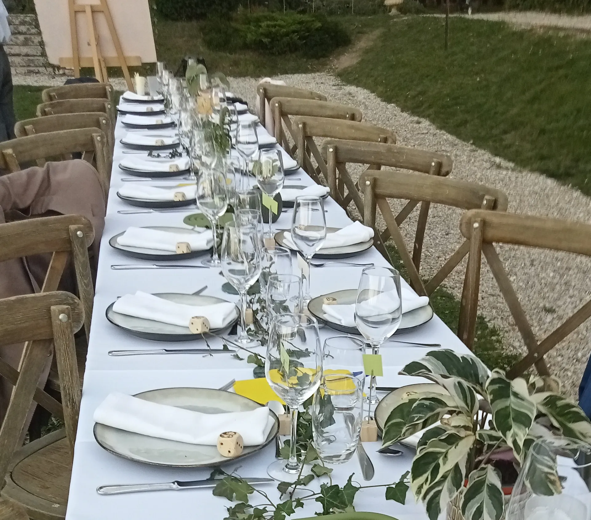 Table elegante gala