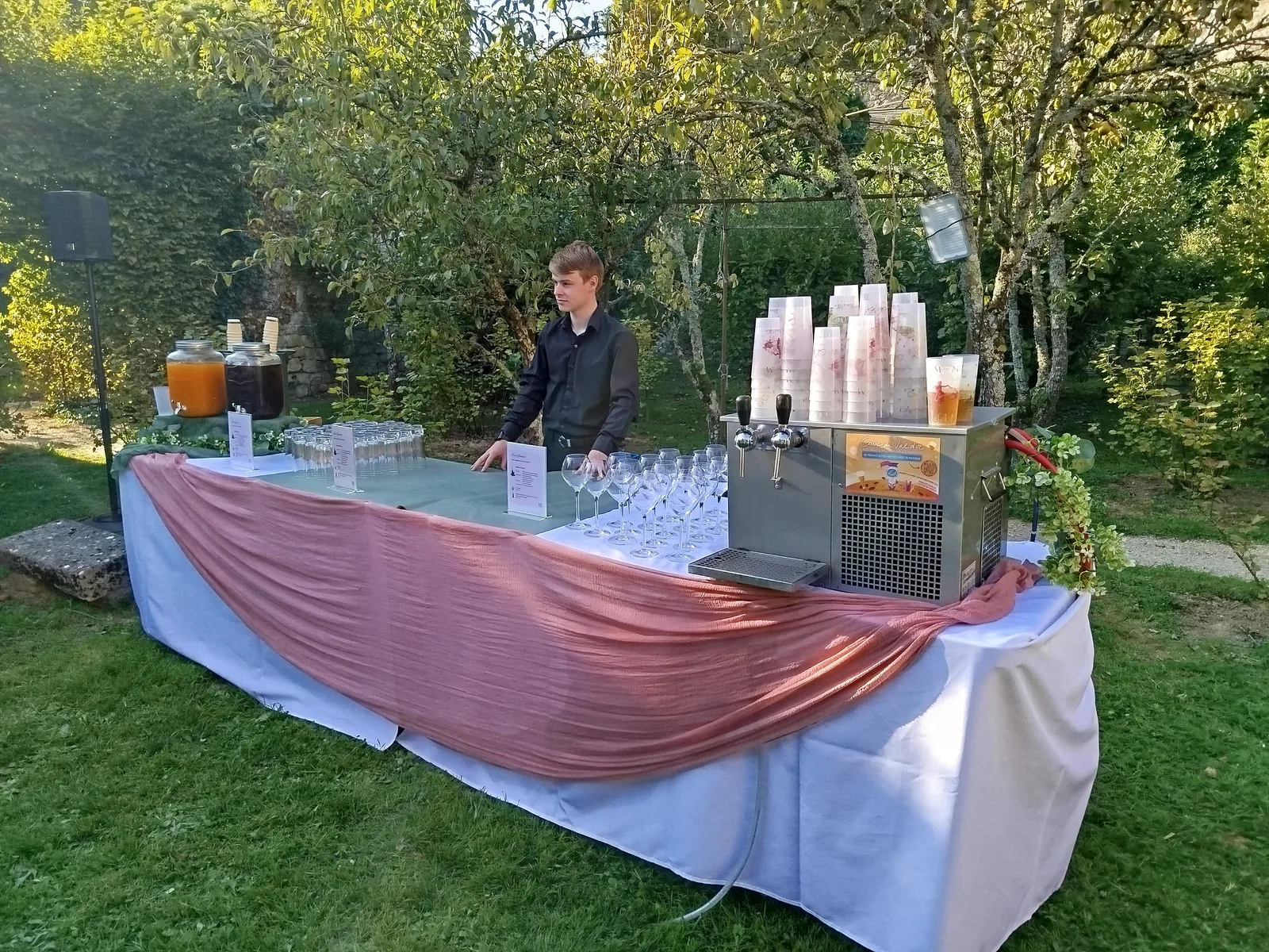 Bar service mariage